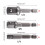 Impact Socket Adapter Set 3 pcs 1/4 3/8 1/2 inch Drive 7