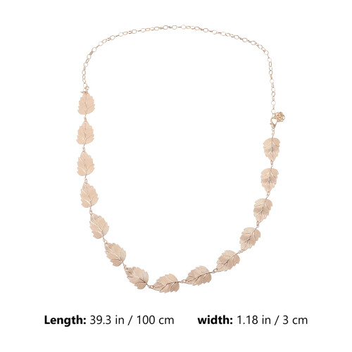 Women's Leaf-Shaped Waist Chain Accessories 1