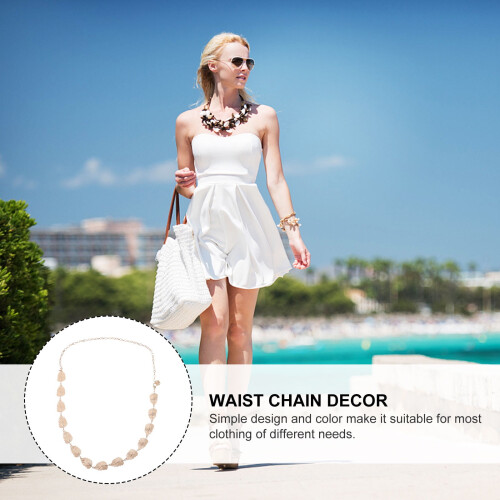 Women's Leaf-Shaped Waist Chain Accessories 2