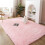 LELINTA Ultra Soft Indoor Area Rug – Fluffy, White, 2