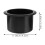 BESTONZON Plastic Sofa Cup Holder Insert 8 pcs Black 2
