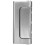 Goohochy Interior Door Lock Silver Aluminum 1 Pack 8