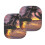 Foldable Palm Tree Car Sun Shade 2-Piece 5