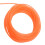 Polyurethane Round Belt Smooth Orange 10m 3