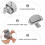 Stainless Steel Electric Panel Lock for Industrial Security 3