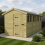 8 x 17 Apex Shed Tanalised (Single Door, With Windows) 1