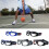 Óculos de proteção para basquete com alça ajustável e 2