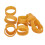 Rubber Bands Soft Strong Elastic 120 Pcs 10mm x 80mm 8