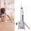 Vintage Rocket Toy Decorative Model for Home Bar 4