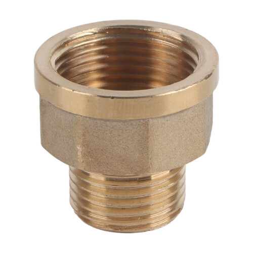 Brass water pipe adapter reducer for sanitary connections 1