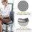Memory Foam Seat Cushion Orthopedic 1 Piece 2