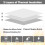 Fireproof Waterproof Document Bag Grey Rectangular 5