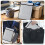Fireproof Waterproof Document Bag Grey Rectangular 7