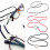 Eyeglass Necklace Metal Loop Reading Glasses Holder 4
