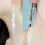 Women's Leaf Heart Rhinestone Drop Earrings Silver 1 Pair 3