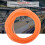 Polyurethane Round Belt Smooth Orange 10m 7