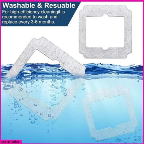 6PCS Cleaning Pads for  WINBOT  Window Cleaning Robot, Robot Cleaning Cloth for  WINBOT 1