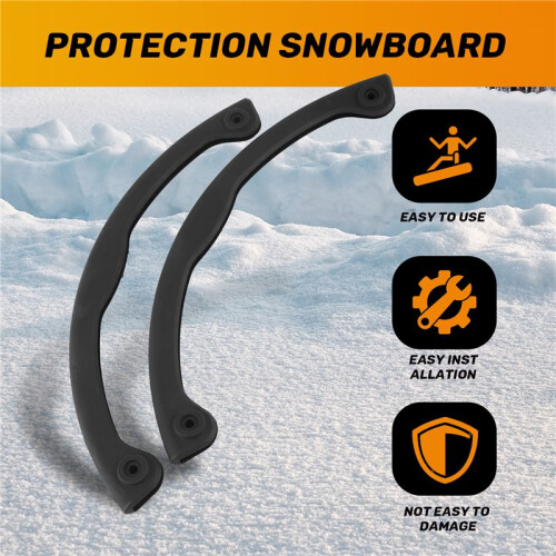 Protection Snowboard Fit for All Size Mono-Board Skiing Board Protective Case Snowboard Tips,2Pcs 2