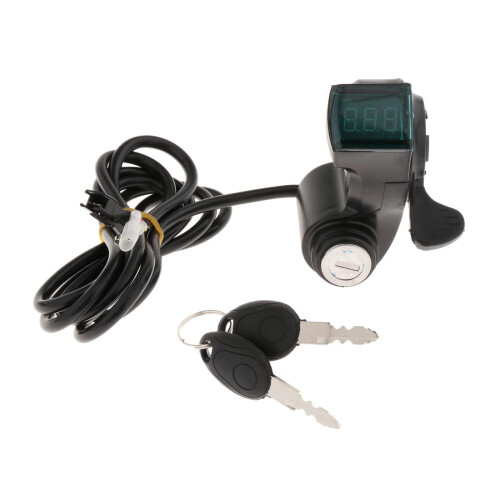 Thumb Throttle Voltage Display 12V-99V 1 pc 1