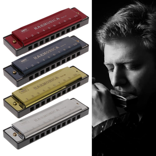 C Blues Harmonica Educational Toy with 10 Holes 1