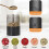 Automatic Electric Bottle Grinder-USB Charging Pepper Salt Grinder with Adjustable Coarseness,One Hand Operation 2