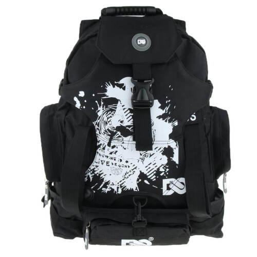 Sports Skate Backpack for Ice Roller Inline Skates Black 1