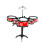 Kids Drum Set Educational for Toddlers 5-Pad Red 5