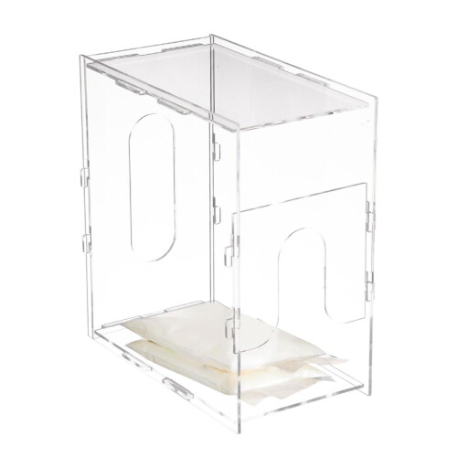Breast Milk Bag Organizer Clear Freezer Storage Box 2