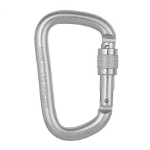 D-Shaped Carabiner Steel Climbing Lock 45KN