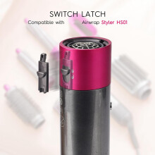 Brytarspärr för  Airwrap Styler HS01 Locktångsdel Locktångsbrytare Bajonettlåsspärr Locktångsreparation
