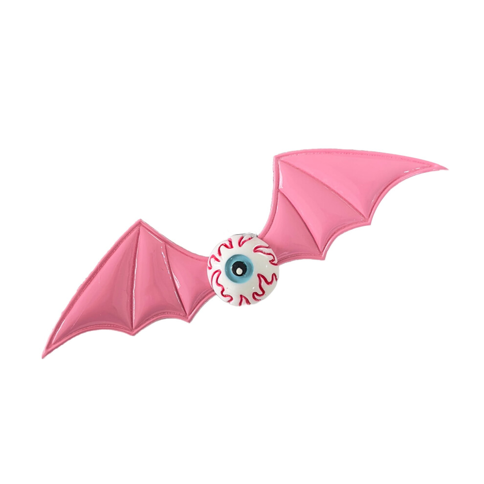 Halloween hairpin bat wings pumpkin eyeball gothic style 1