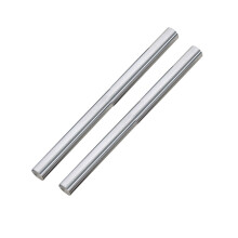 304 Stainless Steel Round Rod 10mm x 330mm 2 Pcs