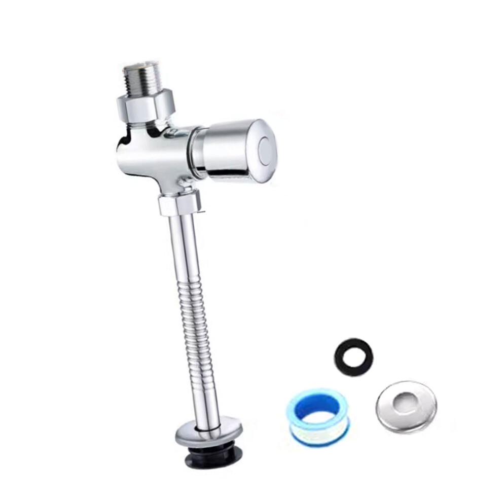 Brass Manual Urinal Flush Valve With Delayed Shut-Off 9128909498221