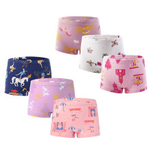 Girls Soft Cotton Underwear Set 6 Pieces 2-10 Years