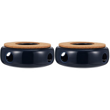 Opera Teapot Warmer Candle Heating Base Set of 2
