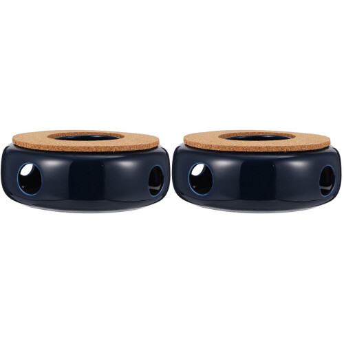 Opera Teapot Warmer Candle Heating Base Set of 2