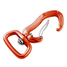 Heavy Duty Swivel Carabiner Clip Brown