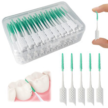 Soft Silicone Interdental Brushes for Braces 150 pcs
