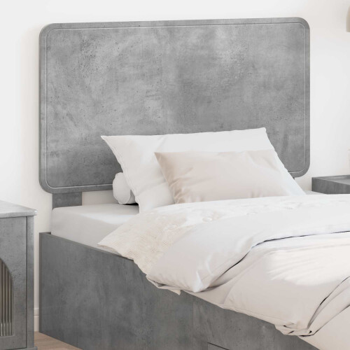 VidaXL vidaXL Headboard Concrete Grey Engineered wood