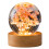 Flower Crystal Ball Night Light Desk Lamp Red Daisy 1