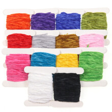 Worms Rayon Yarn Tinsel Chenille Floss Thread for Fly Tying