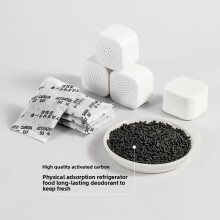 Fridge Deodorizer Natural Activated Charcoal 6-Pack