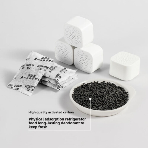 Fridge Deodorizer Natural Activated Charcoal 6-Pack