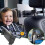Car Headrest Tablet Mount Adjustable 360 Rotatable Holder 1