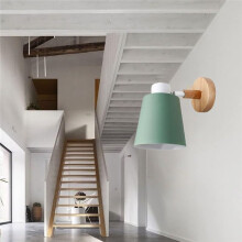 Modern Nordic Wall Lights for Bedside Staircase Balcony Corridor Lighting for Children'S Room No Bulb Yellow EU Plug