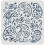 Paisley Stencil Plastic 30x30 cm 1 Piece 1