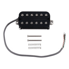 Electric Guitar Humbucker Pickup Bridge Alnico V Black