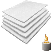 Ceramic Wool Wick Sponge for Bioethanol Fireplaces 5 Pcs