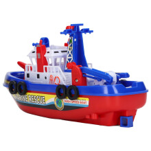 Boat Toy with Rounded Edges, Water Spray, Music and Lights