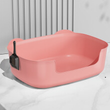 Cat Litter Box Spill-Proof Extra-Large Open Tray